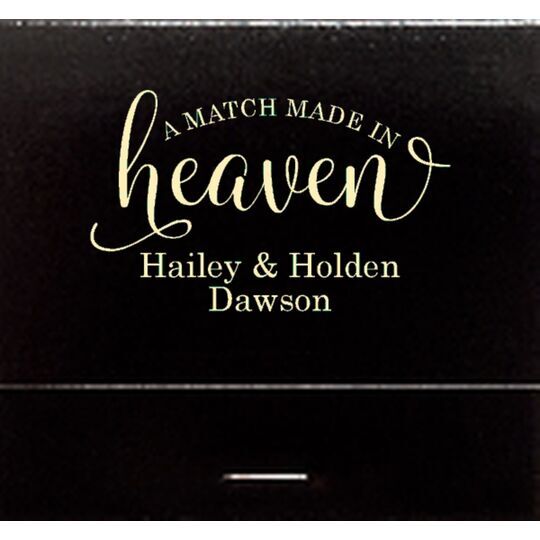 Match Made in Heaven 30-Strike Matchbooks
